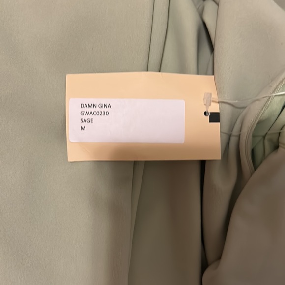 NEW BRIDESMAIDS DRESS.Damn Gina by Katie May. Sage dress, M, Never worn. - Picture 5 of 8